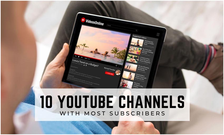 10 Most Subscribed Youtube Channels