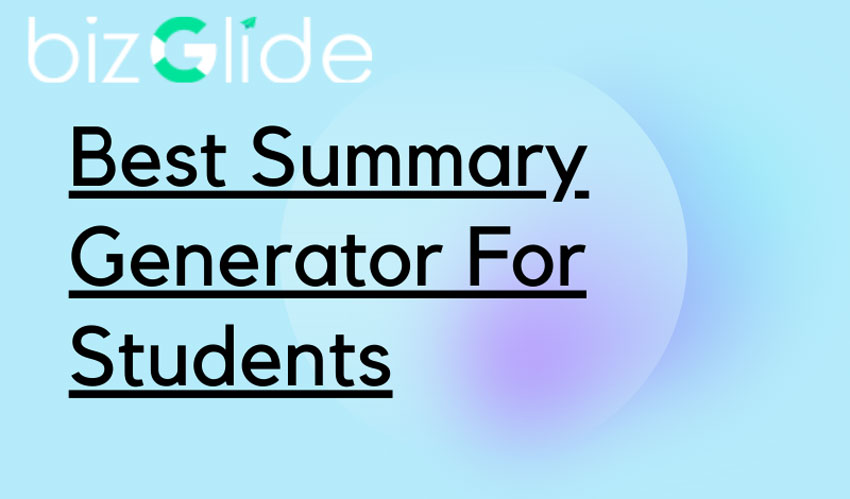 Best summary generator for students