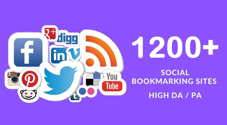 list of top social bookmarking Sites